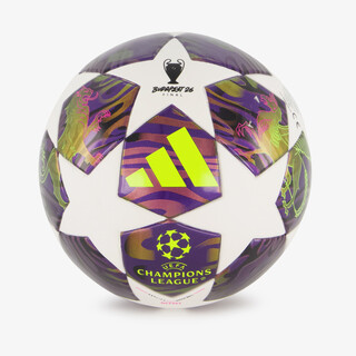 Adidas UCL mini voetbal wit paars