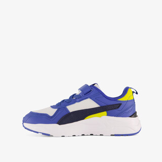 Puma Trinity 2 LT AC+ kinder sneakers blauw wit