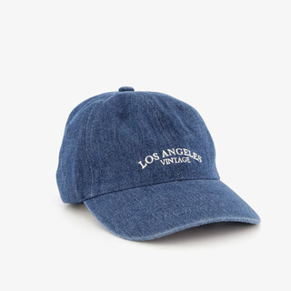 Denim heren pet