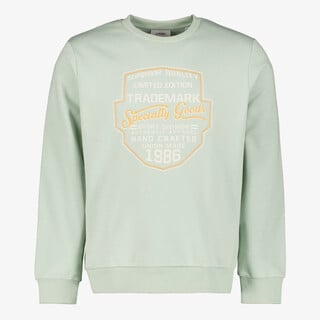 JJ REBEL heren sweater lichtgroen