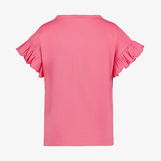 TwoDay meisjes T-shirt met bloemenprint roze
