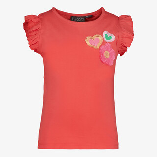 TwoDay meisjes top met hartjes rood