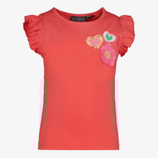 TwoDay meisjes top met hartjes rood