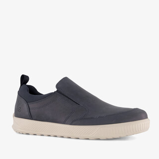 ECCO suede heren instappers blauw