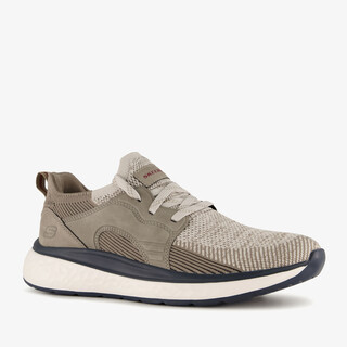 Skechers Lancer – Dalton heren sneakers taupe