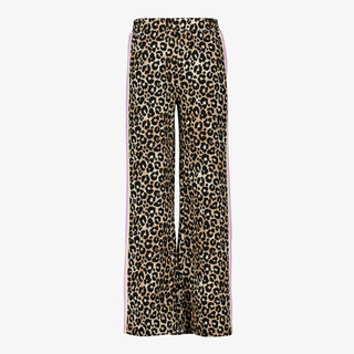 TwoDay meisjes wide leg broek met panterprint