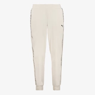 Puma ESS Tape heren joggingbroek cremekleurig