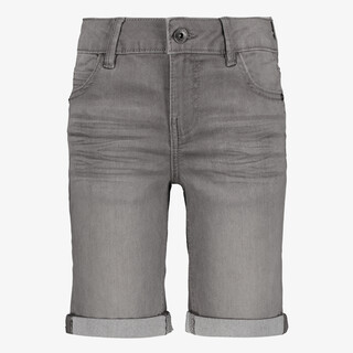 Unsigned jongens denim short grijs