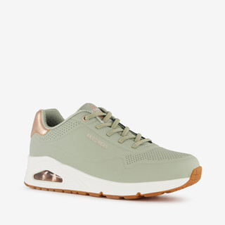 Skechers Uno-Shimmer Away dames sneakers groen