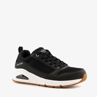 Skechers Uno Inside Matters dames sneakers zwart