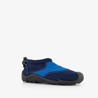 Kinder waterschoenen met aantrekkoord blauw