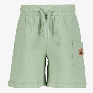 Unsigned jongens mousseline short groen