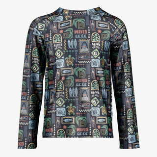 Osaga kinder UV zwemshirt met lange mouwen en print