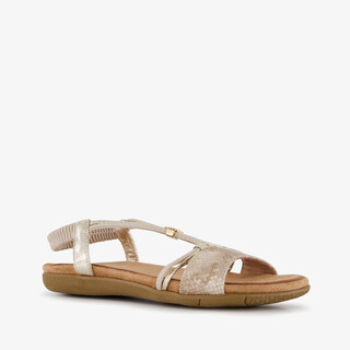 Blue Box dames sandalen goud