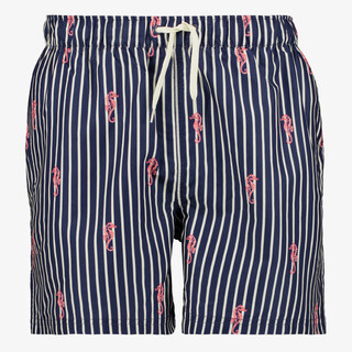 Osaga heren zwemshort gestreept blauw