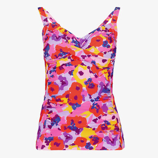Osaga voorgevormde dames tankinitop bloemenprint