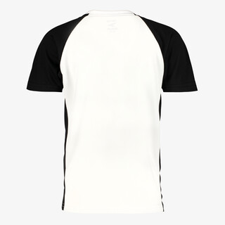 Dutchy kinder  voetbal T-shirt wit zwart