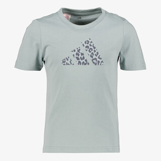 Adidas JG Animal meisjes sport T-shirt groen
