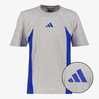 Adidas Sportswear CB T jongens sport T-shirt grijs