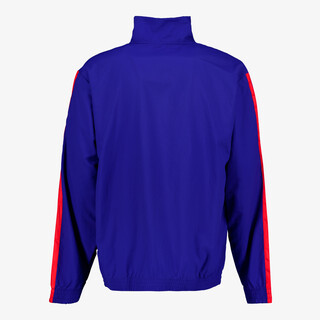 Adidas M 3S WV TT heren trainingsvest blauw rood
