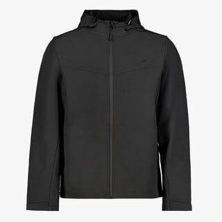 Mountain Peak heren outdoor softshell jas zwart