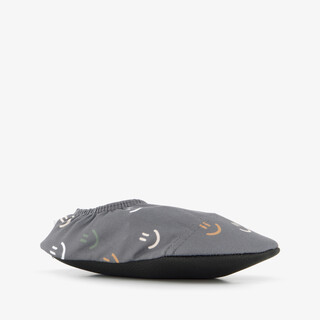 Slipstop Smiley Grey kinder schoenen grijs