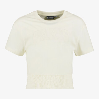 TwoDay cropped meisjes top wit