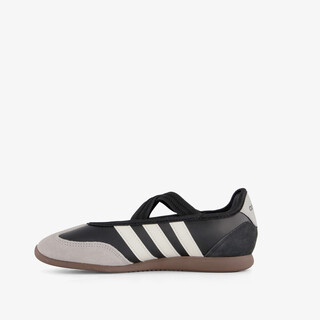 Adidas Barreda Mary Jane suède dames ballerina sneakers zwart