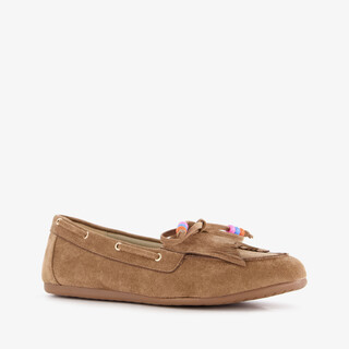 Blue Box dames mocassins bruin