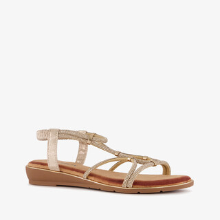 Blue Box dames sandalen goud