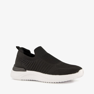 Dames instap sneakers zwart
