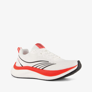 Osaga heren hardloopschoenen wit oranje