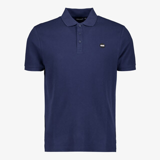 Unsigned heren polo donkerblauw