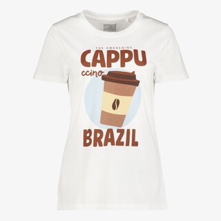 TwoDay dames t-shirt met opdruk wit