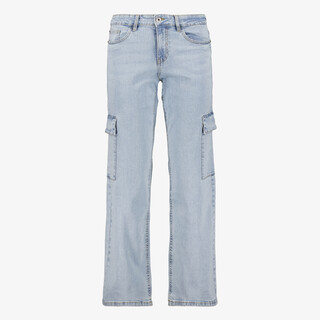 TwoDay dames cargo jeans lichtblauw