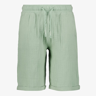 Unsigned jongens mousseline short groen