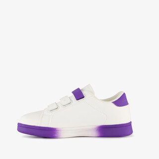 Blue Box meisjes sneakers met softijs paars wit