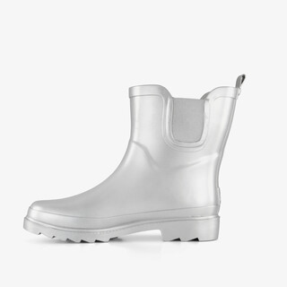 Mountain Peak korte dames regenlaarzen zilver