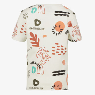 Unsigned jongens T-shirt met all over print