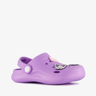 Kinder Hello Kitty klompen paars