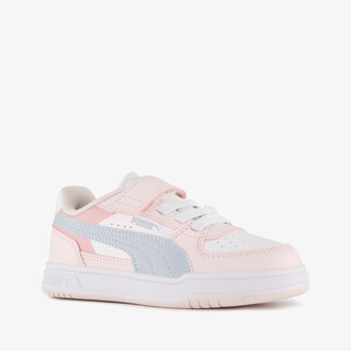 Puma Caven III Block AC+ meisjes sneakers wit roze