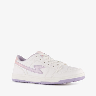 Blue Box meisjes sneakers wit pastel roze