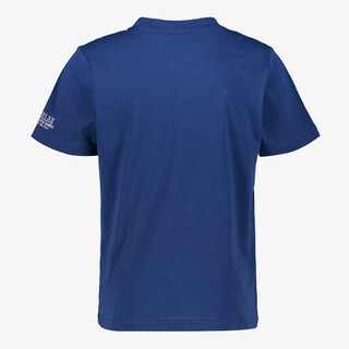 Unsigned jongens T-shirt met opdruk blauw