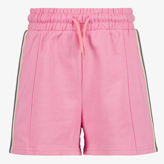 TwoDay meisjes sweatshort met bies roze groen