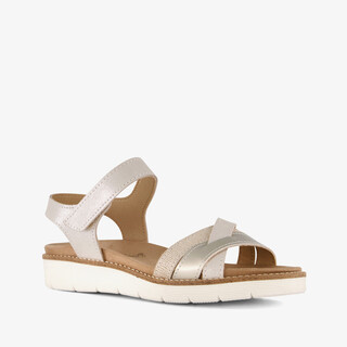 Hush Puppies metallic dames sandalen
