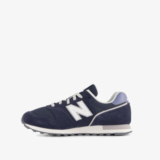 New Balance 373 suède dames sneakers blauw