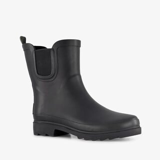 Mountain Peak korte dames regenlaarzen zwart