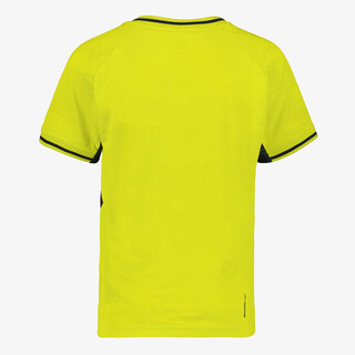 Dutchy Dry kinder voetbal T-shirt geel blauw