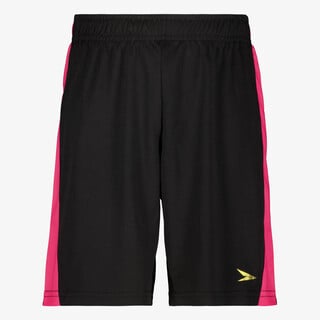 Dutchy kinder  voetbalshort zwart roze