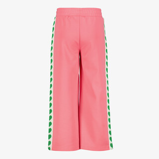 TwoDay wide leg meisjes broek met bies roze